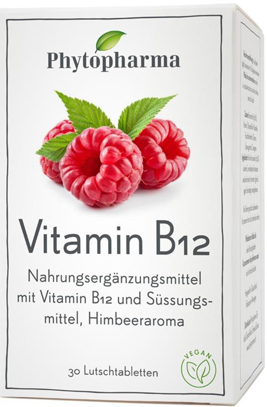 Phytopharma Vitamin B12 Lutschtablette 30 Stück Phytopharma Vitamin B12 Lutschtablette 30 Stück