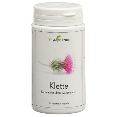Phytopharma Klette Kapseln 350 mg 80 Stück Phytopharma Klette Kapseln 350 mg 80 Stück