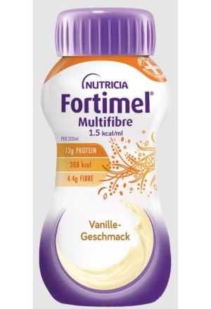 FORTIMEL Multifibre 1.5 kcal Vanille 4 Fl 200ml FORTIMEL Multifibre 1.5 kcal Vanille 4 Fl 200ml