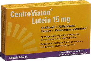 CentroVision Lutein 15 mg 30 Stück