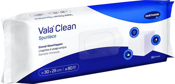 Vala Clean Spunlace 25x30cm Btl 80 Stück