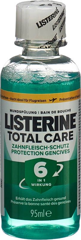 Listerine Total Care Mundspülung Zahnfleischschutz 95ml Listerine Total Care Mundspülung Zahnfleischschutz 95ml