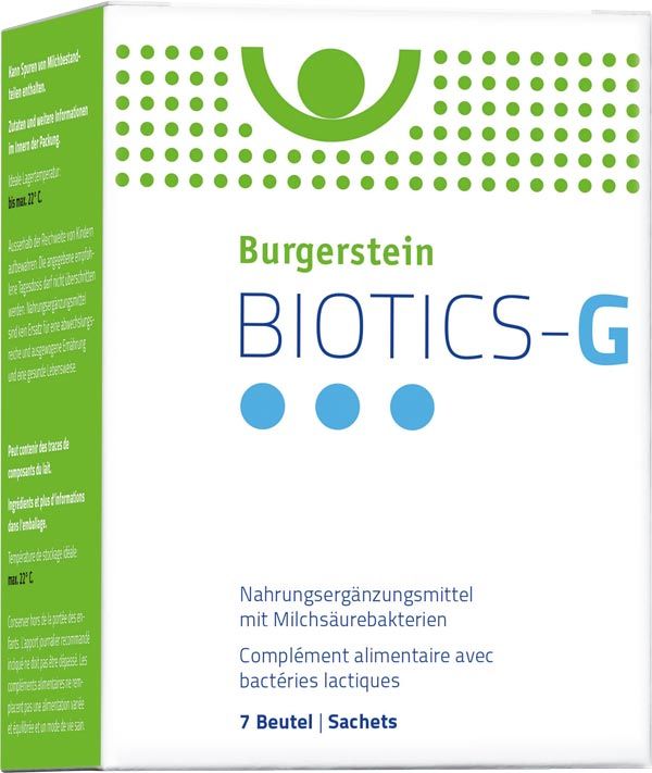BURGERSTEIN Biotics-G Pulver Beutel 7 Stück BURGERSTEIN Biotics-G Pulver Beutel 7 Stück