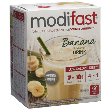 MODIFAST Drink Banane 8 x 55g MODIFAST Drink Banane 8 x 55g