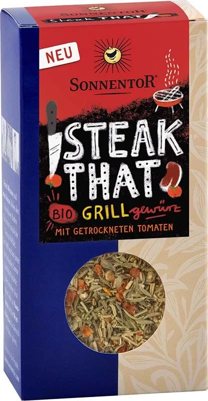 SONNENTOR Steak That Grillgewürz BIO Btl 50g SONNENTOR Steak That Grillgewürz BIO Btl 50g