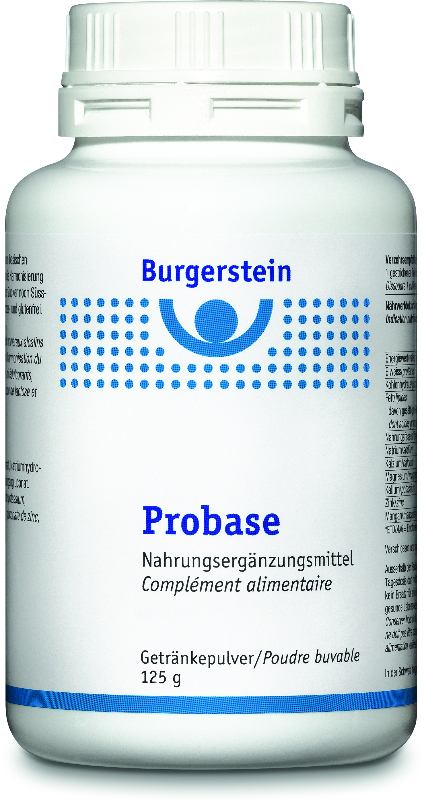 BURGERSTEIN Probase Getränkepulver 125g BURGERSTEIN Probase Getränkepulver 125g