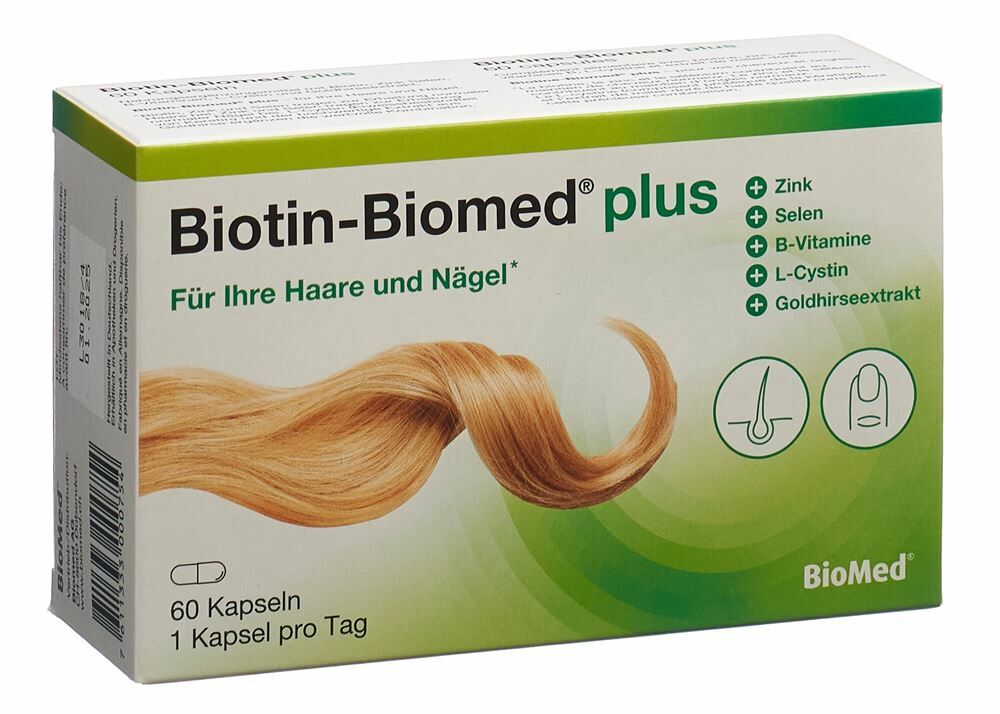 Biotin-BioMed® plus Kapseln 60 Stück Biotin-BioMed® plus Kapseln 60 Stück