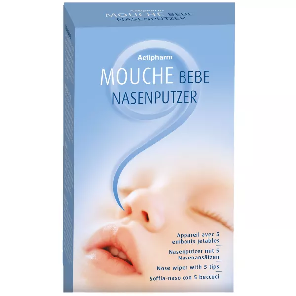 Actipharm Nasenputzer mit 5 Ansätzen Actipharm Nasenputzer mit 5 Ansätzen