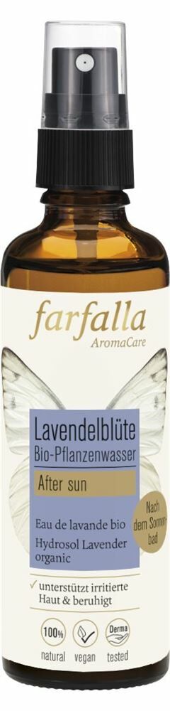 FARFALLA Bio-Pflanzenwasser Lavendelblü Spr 75ml FARFALLA Bio-Pflanzenwasser Lavendelblü Spr 75ml