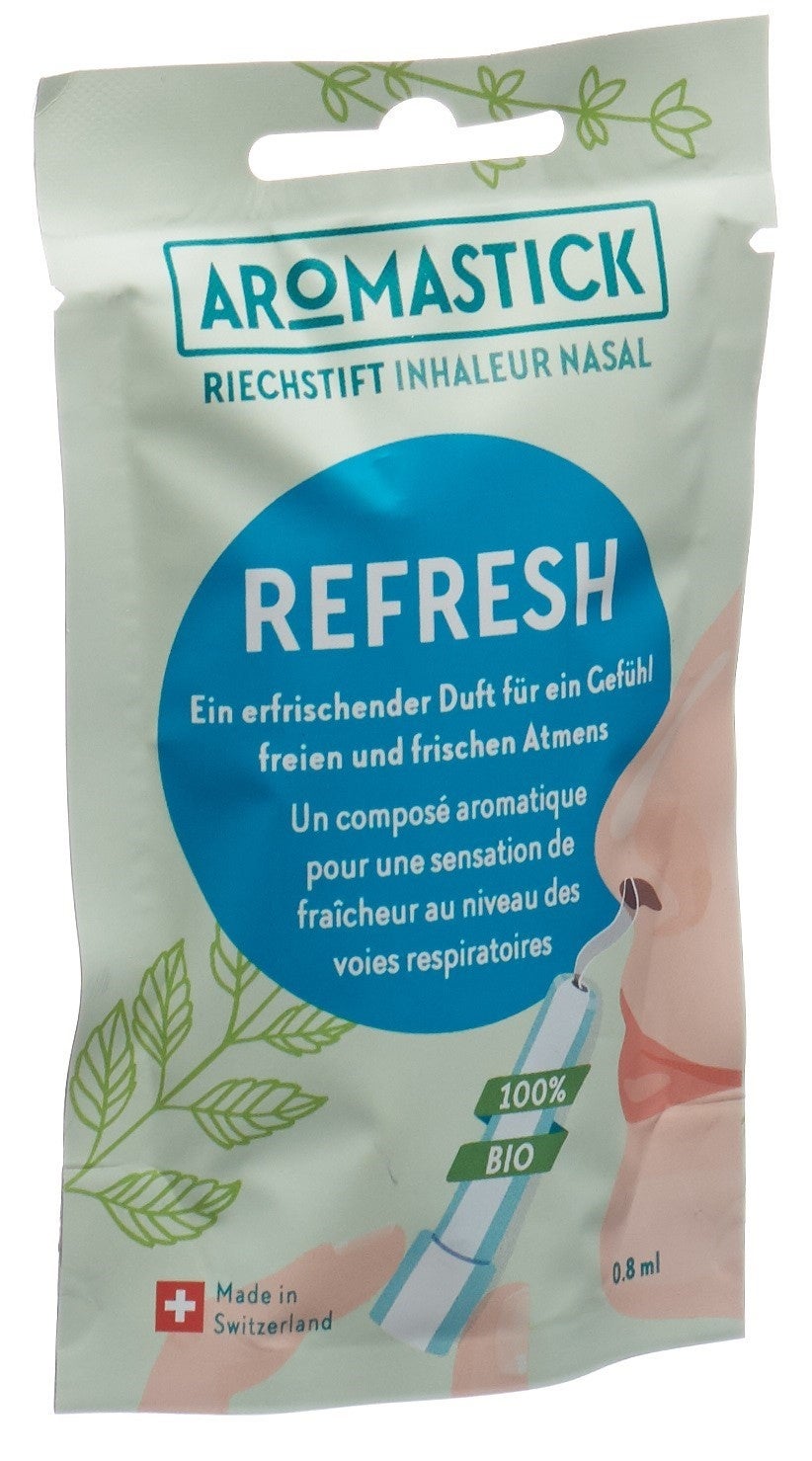 AROMASTICK Riechstift 100% Bio Refresh Btl