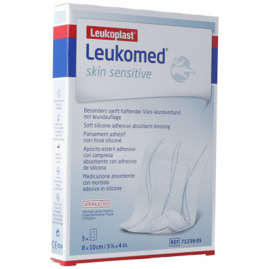 Leukomed skin sensitive 8x10cm 5 Stück Leukomed skin sensitive 8x10cm 5 Stück