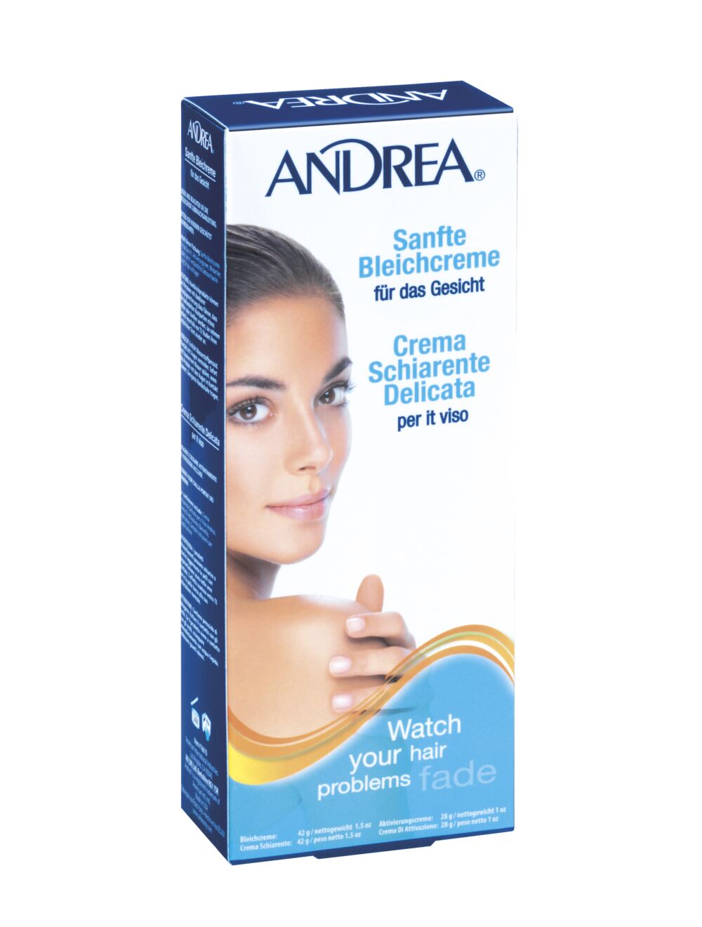 Andrea Creme bleach Gesicht 2 x 42g