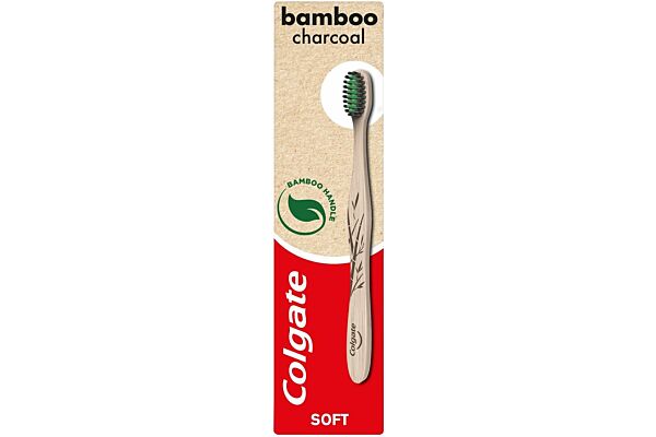 Colgate Bamboo Aktivkohle Zahnbürste Colgate Bamboo Aktivkohle Zahnbürste