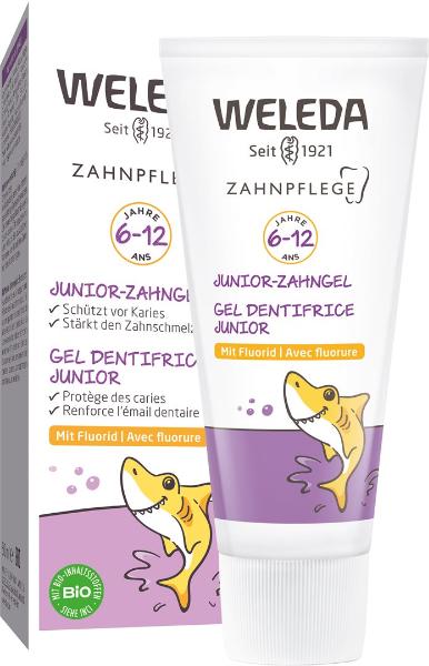 WELEDA Zahngel Junior mit Fluorid Tube 50ml WELEDA Zahngel Junior mit Fluorid Tube 50ml