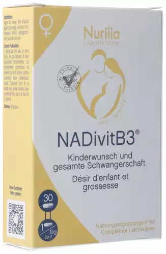 NNURILIA NADivitB3 Kapseln Blister 30 Stück NNURILIA NADivitB3 Kapseln Blister 30 Stück