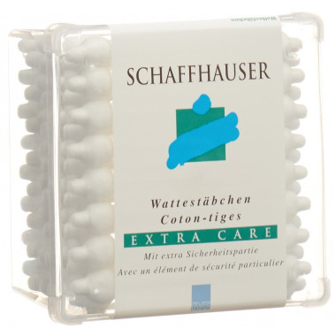 SCHAFFHAUSER Wattestäbchen Baby Ext Care 56 Stück