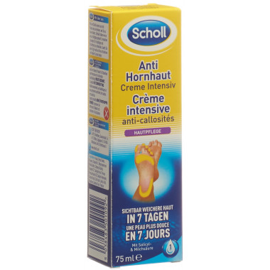 Scholl Anti-Hornhaut Creme Intensiv 75ml Scholl Anti-Hornhaut Creme Intensiv 75ml