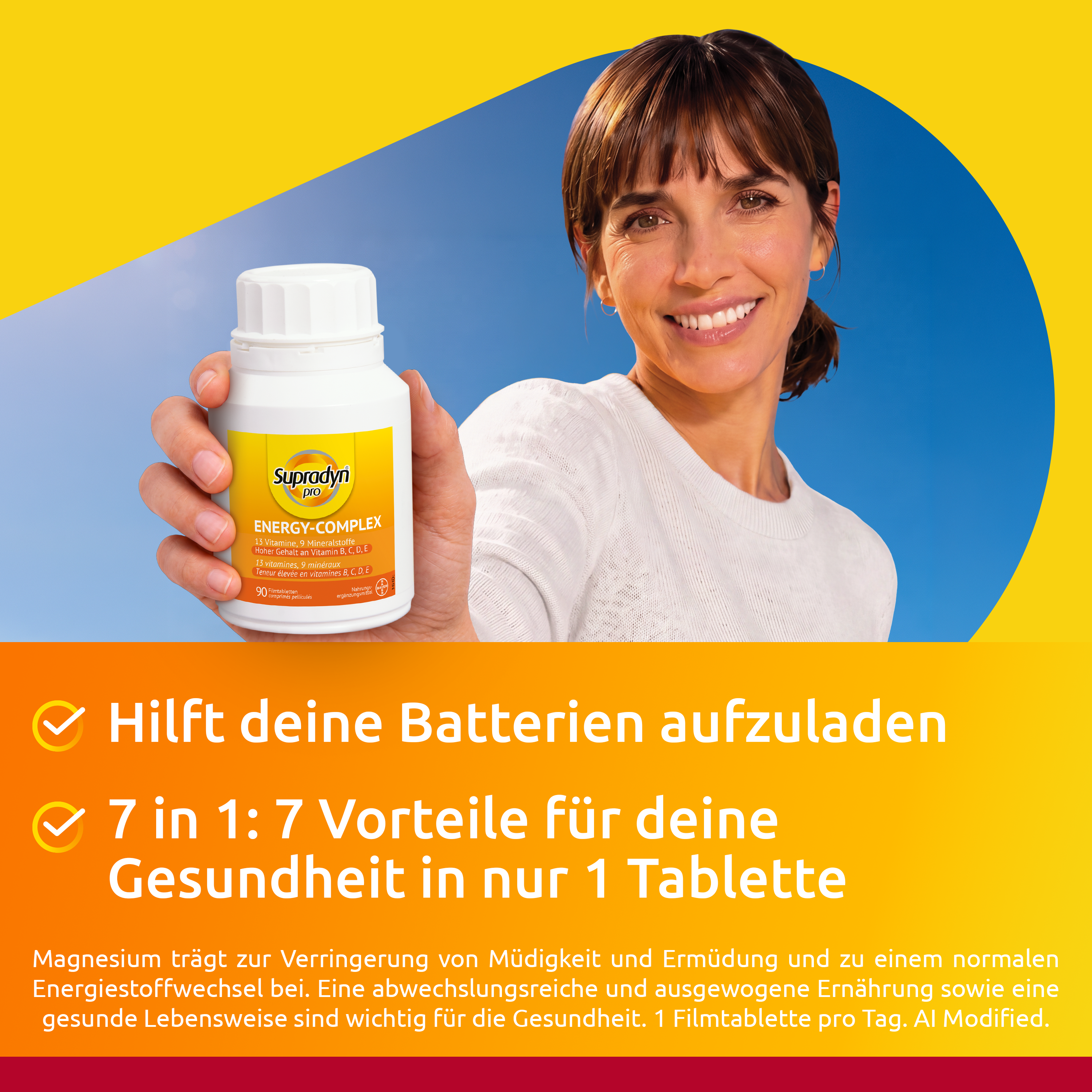 Supradyn® pro energy-complex Filmtabletten 90 Stück