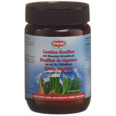 Morga Gemüse Bouillon mit Himalajasalz 200g Morga Gemüse Bouillon mit Himalajasalz 200g
