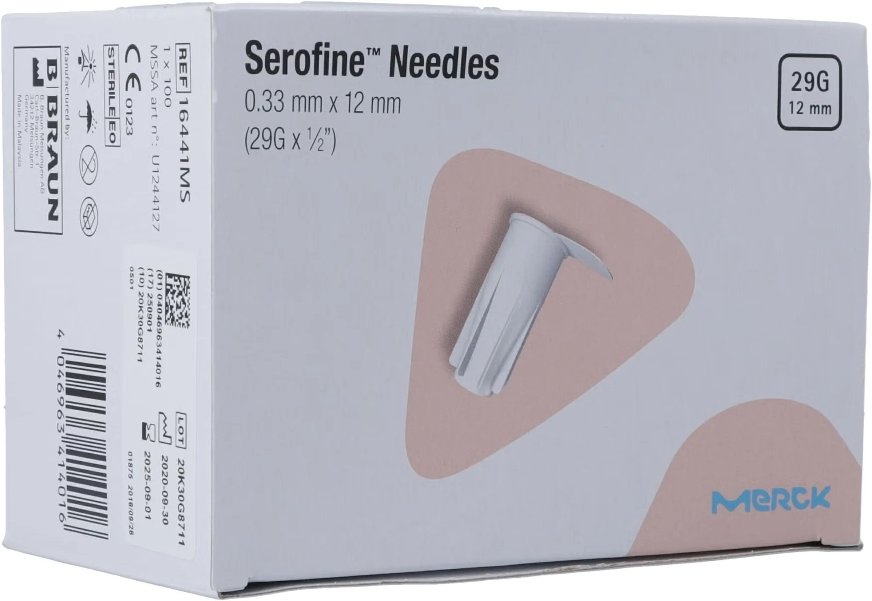 SEROFINE Needles 29G Rebismart 40 Stuck