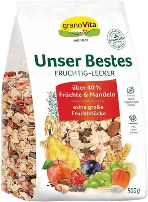 GRANOVITA Fruchtig Müesli konv unser Bestes 500g