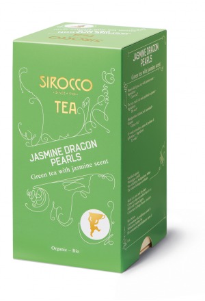 Sirocco Teebeutel Jasmine Dragon Pearls 20 Stück Sirocco Teebeutel Jasmine Dragon Pearls 20 Stück