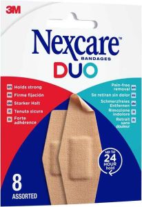 3M Nexcare Pflaster Duo assortiert 8 Stück 3M Nexcare Pflaster Duo assortiert 8 Stück