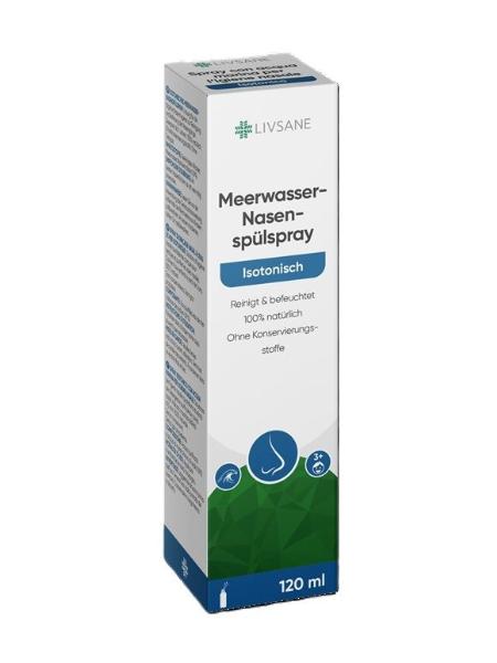 Livsane Meerwasser-Nasenspülspray isotonisches 120ml Livsane Meerwasser-Nasenspülspray isotonisches 120ml