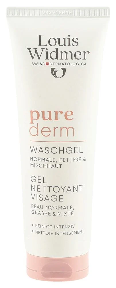 Louis Widmer Purederm Waschgel ohne Parfum 125ml