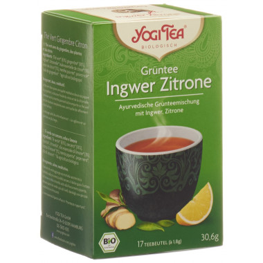 Yogi Tea Grüntee Ingwer Zitrone 17 Btl 1.8g Yogi Tea Grüntee Ingwer Zitrone 17 Btl 1.8g