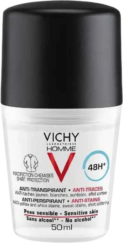 Vichy Homme Deo 48H empf Haut Roll-on 50ml