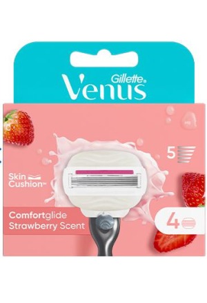 GILLETTE Venus Comf Klingen Strawb Edit (n) 4 Stück