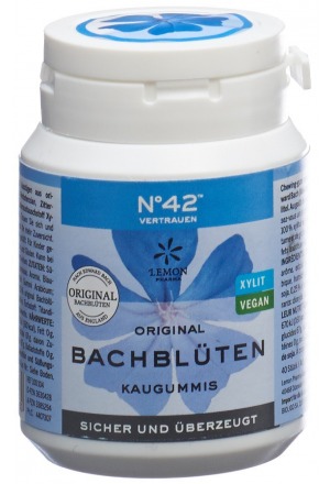 LEMON PHARMA Dr Bach Kaugummi Selbstvertrauen Ds 60g