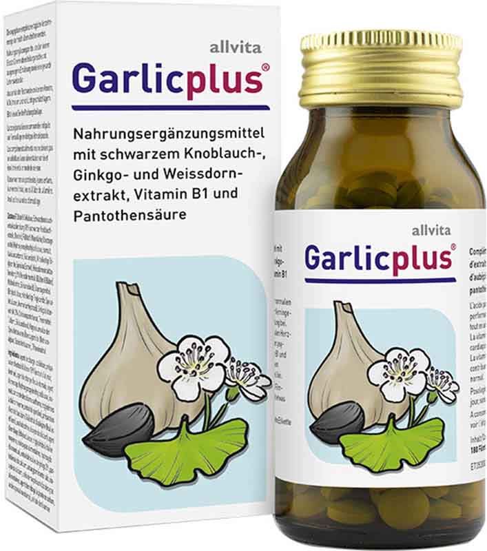 Allvita Garlic plus Filmtabletten 180 Stück