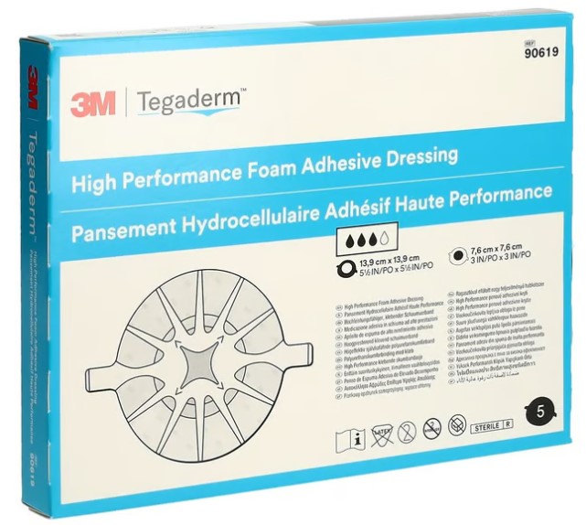 3M TEGADERM FOAM HP Schaumkompresse 7.6x7.6cm adhesive 5 Stück 3M TEGADERM FOAM HP Schaumkompresse 7.6x7.6cm adhesive 5 Stück
