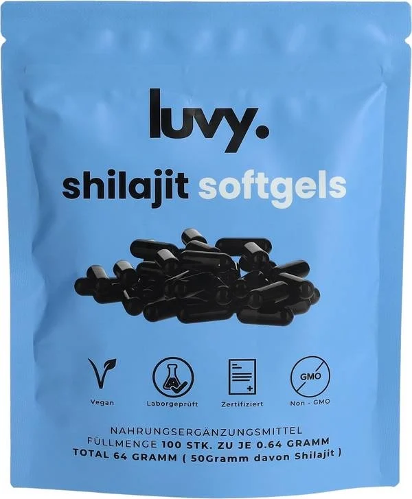 LUVY Shilajit Weichkaps Btl 100 Stück