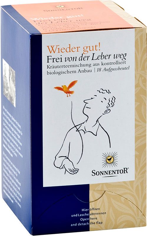 Sonnentor Frei von der Leber weg Tee BIO Btl 18 Stück Sonnentor Frei von der Leber weg Tee BIO Btl 18 Stück