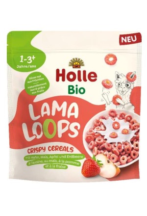 Holle Crispy Cereals Lama Loops Btl 125g Holle Crispy Cereals Lama Loops Btl 125g
