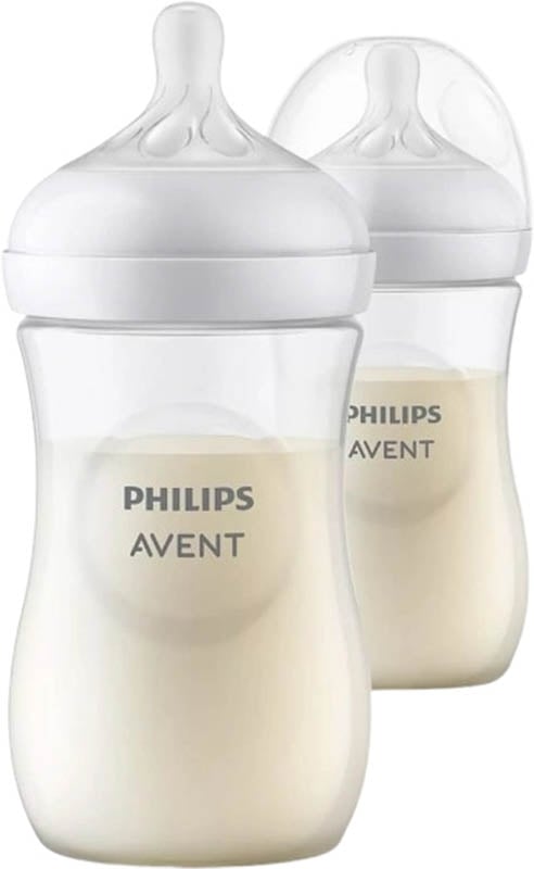 Philips AVENT Natural Resp Babyflasche 260ml 1M+ 2 Stuck