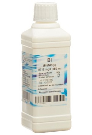 OLIGOPHARM Bismuth Lös 87.5 mg/l 250ml