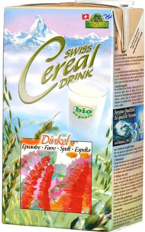 Soyana Swiss Cereal Dinkel Drink Bio 1lt Soyana Swiss Cereal Dinkel Drink Bio 1lt