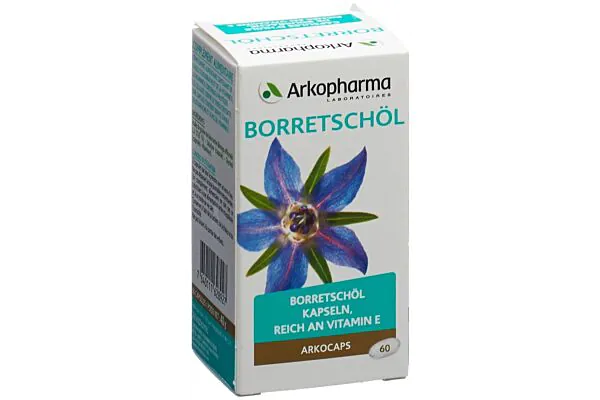 ARKOCAPS Borretschöl Kapseln 60 Stück ARKOCAPS Borretschöl Kapseln 60 Stück