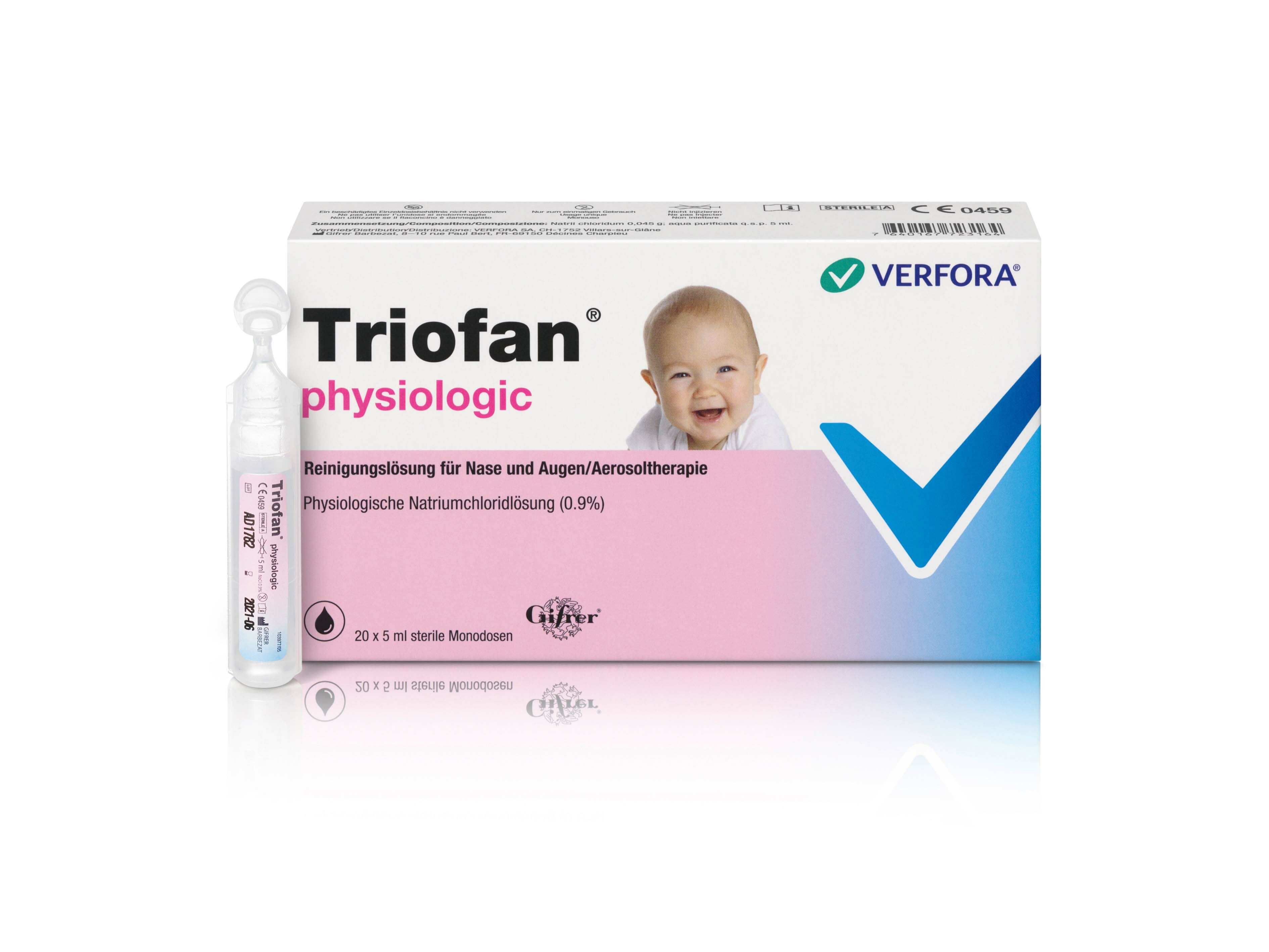 Triofan® Physiologic Lösung 20 Monodos 5ml Triofan® Physiologic Lösung 20 Monodos 5ml