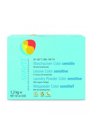 Sonett Waschpulver Color sensitiv 20° 40° 60° 1.2kg Sonett Waschpulver Color sensitiv 20° 40° 60° 1.2kg