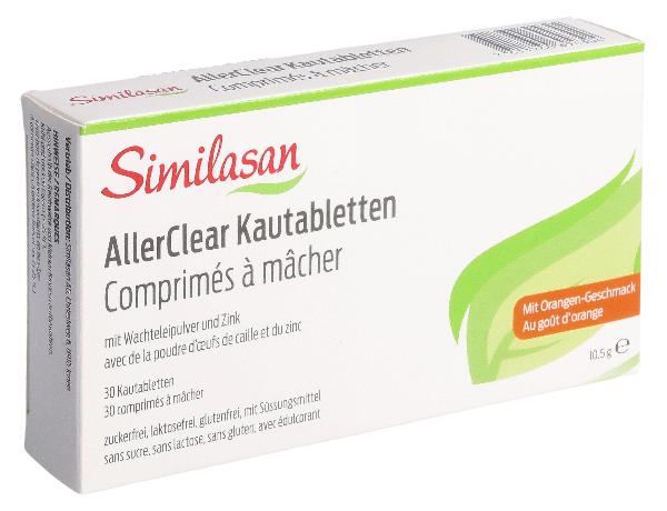 SIMILASAN AllerClear Kautabletten Orange 30 Stück SIMILASAN AllerClear Kautabletten Orange 30 Stück
