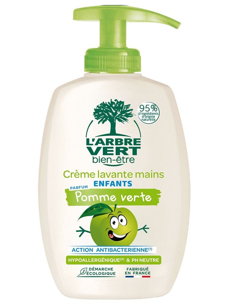 L'ARBRE VERT Flüssigseife Kinder Grüner Apfel 300ml L'ARBRE VERT Flüssigseife Kinder Grüner Apfel 300ml