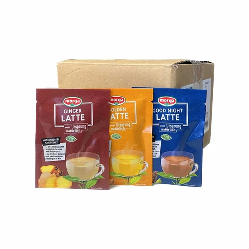 Morga Latte gemischt Bio Muster 50 Stück