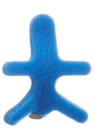 OMNIMED DALCO FROG Fingerschiene M silber blau OMNIMED DALCO FROG Fingerschiene M silber blau