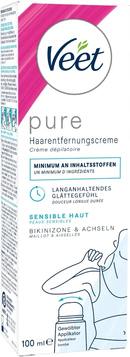 VEET Pure Enthaarungscr Bik&Achs sen Haut 100ml