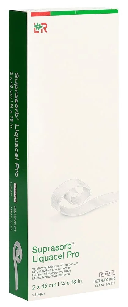 Suprasorb® Liquacel Pro 2x45cm 5 Stück